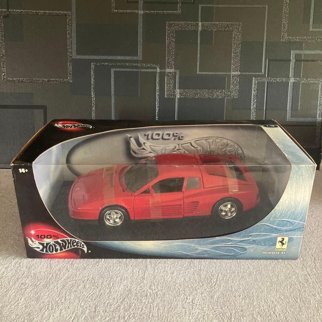 Hot Wheels ホットウィールFerrari 1/18 赤テスタロッサ84