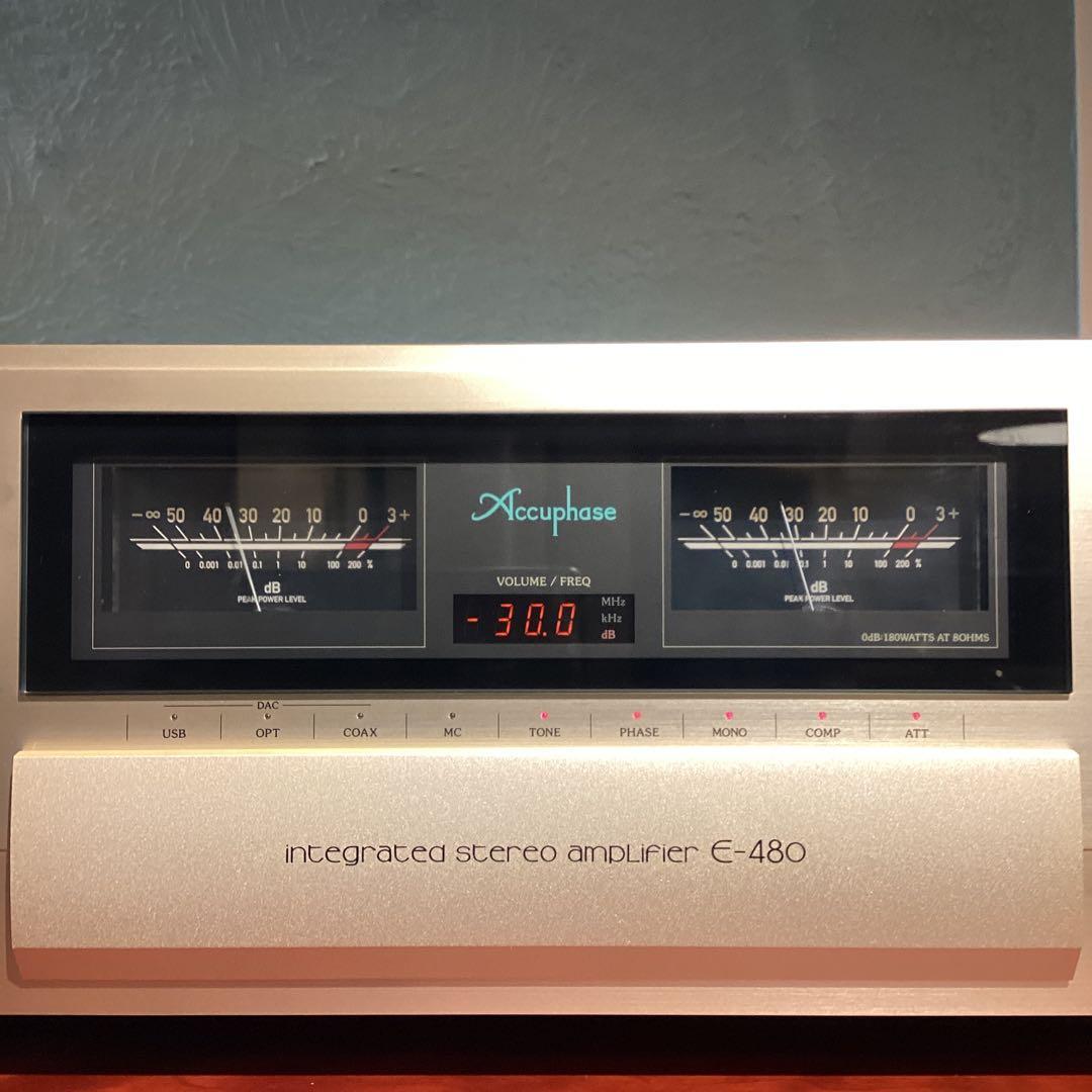 アンプ Accuphase E-480 INTEGRATED AMPLIFIER
