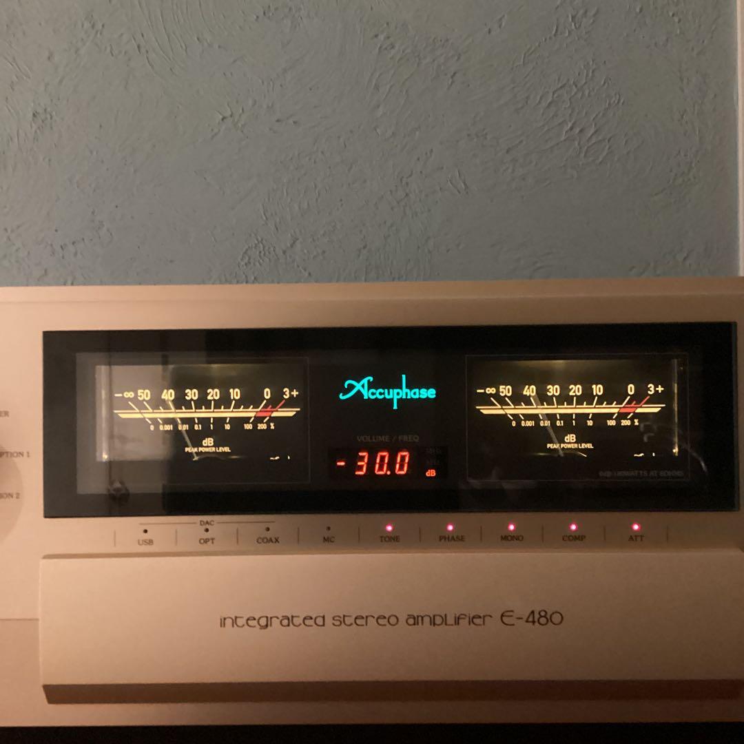 アンプ Accuphase E-480 INTEGRATED AMPLIFIER