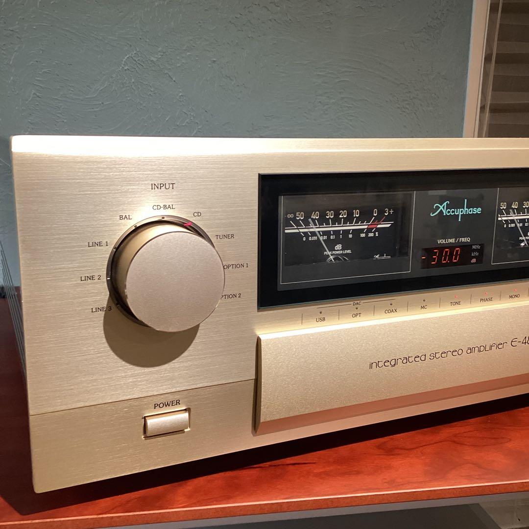 アンプ Accuphase E-480 INTEGRATED AMPLIFIER