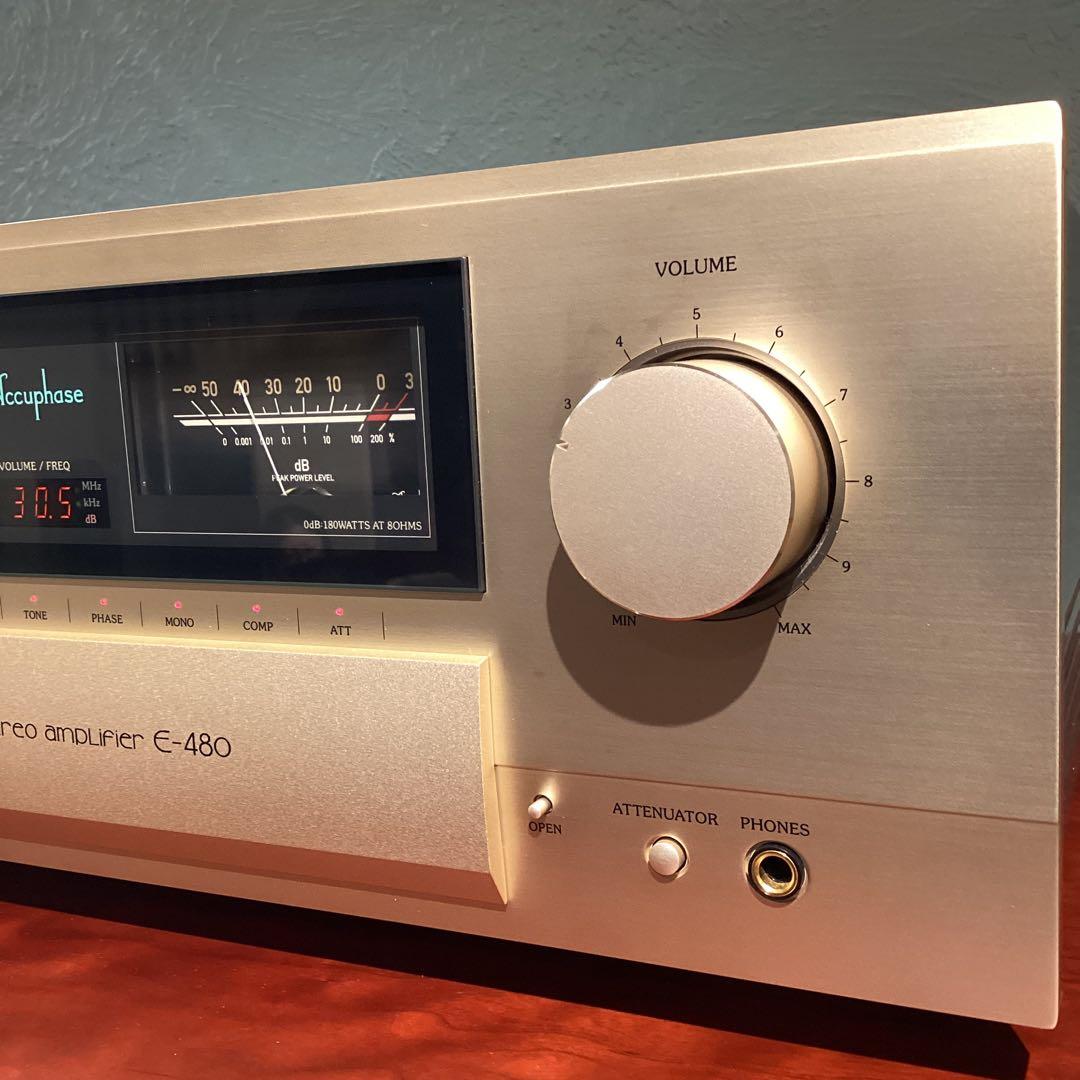 アンプ Accuphase E-480 INTEGRATED AMPLIFIER