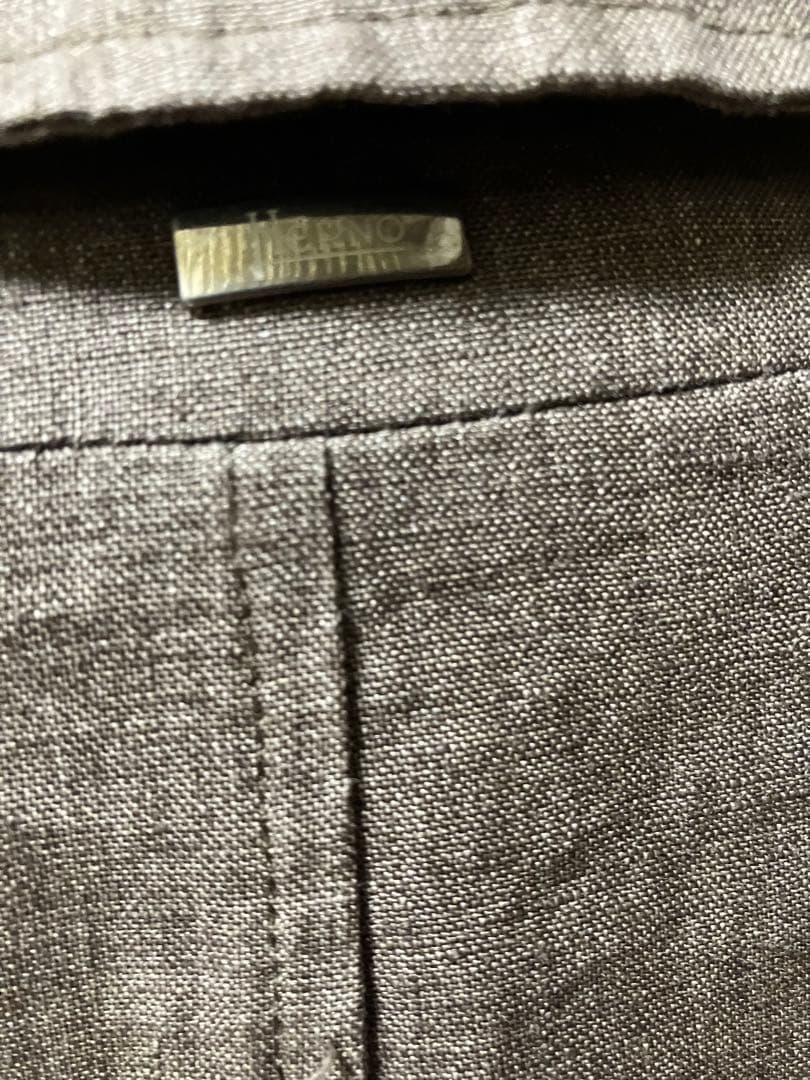 ヘルノ　ブラウン サファリジャケット　44