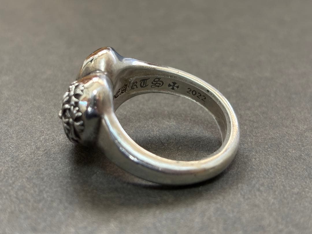 希少　クロムハーツ　ハートリング