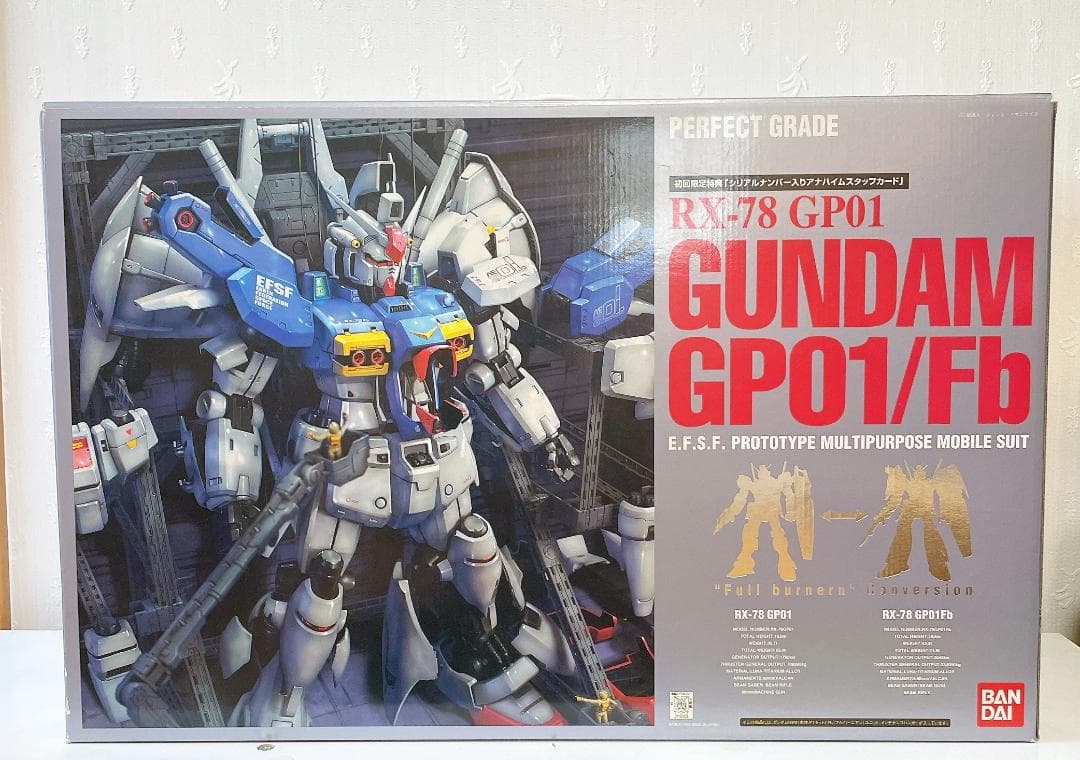 PG 1/60 RX-78GP01/Fb RX-78ガンダムGP01/FB