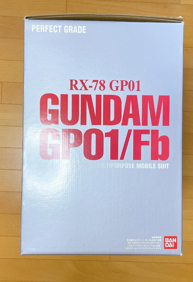 PG 1/60 RX-78GP01/Fb RX-78ガンダムGP01/FB