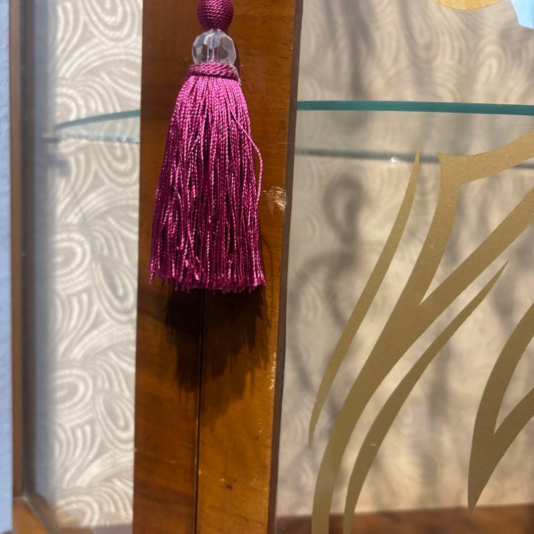 ガラスショーケース　ジョンブル　アンティーク