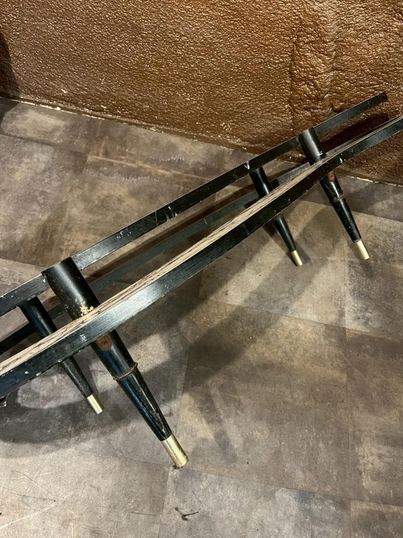 50s ミッドセンチュリー マーブル柄 コーヒーテーブル ローテーブル