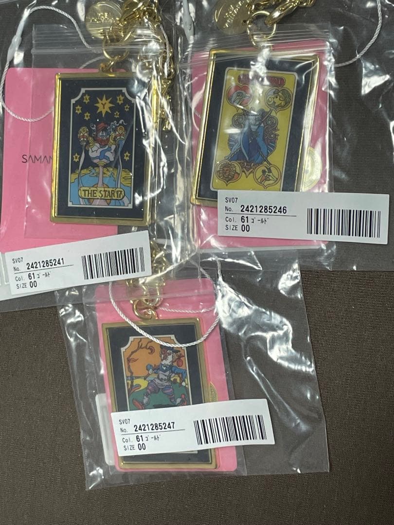 サマンサタバサ　ジョジョ　コラボ　スタンド　チャーム　イギー　承太郎　DIO