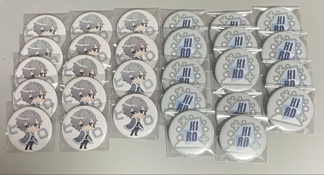 カラフルピーチ からぴち ヒロ 缶バッジ