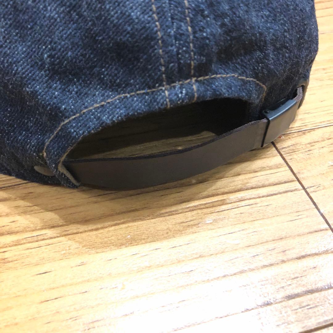 新品 nigel cabourn デニムキャップ ナイジェルケーボン ライブロ