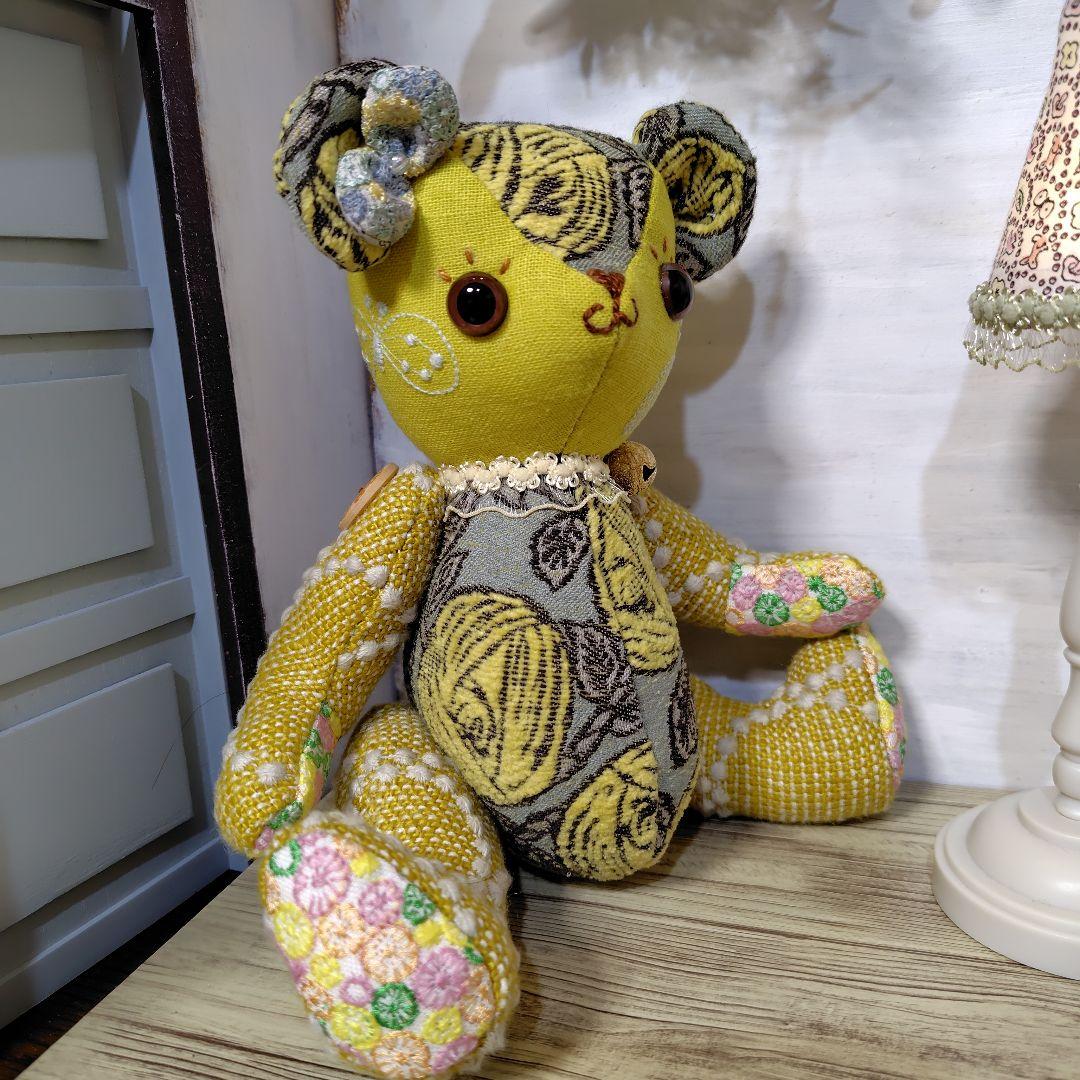 ミナペルホネン＊ハンドメイド＊ぬいぐるみ＊テディベア＊74