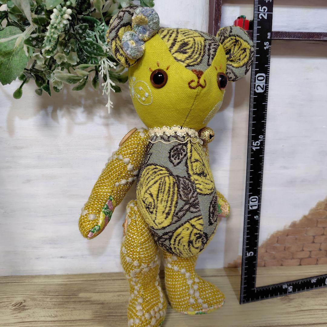 ミナペルホネン＊ハンドメイド＊ぬいぐるみ＊テディベア＊74