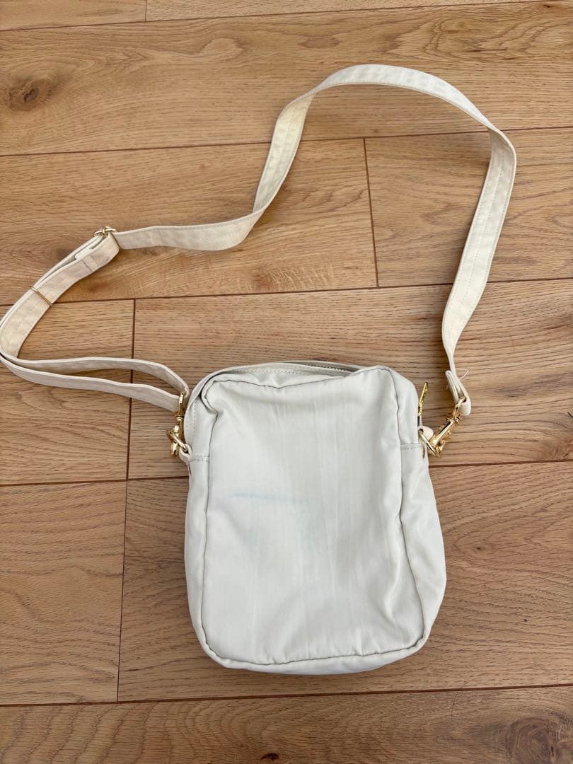 PORTER ポーター ホワイト ナイロン ショルダーバッグ