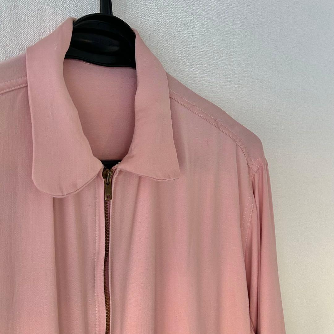 CAMPUS 50's レーヨンギャバジン 奇跡的ヴィンテージ ピンク