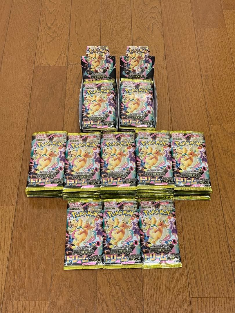 megaドリームex 73パック バラ　ポケモンカード　メガドリーム