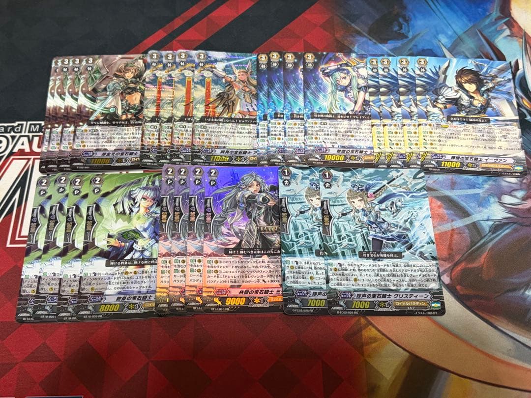 ヴァンガード 宝石騎士 LB デッキ パーツ付き　Pスタンダード