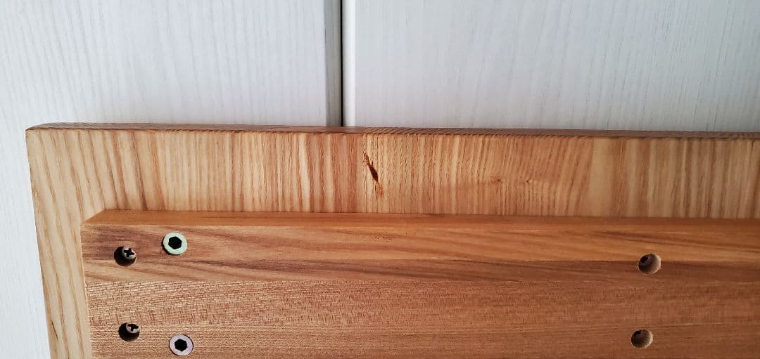 天然木　ローテーブル　四角脚