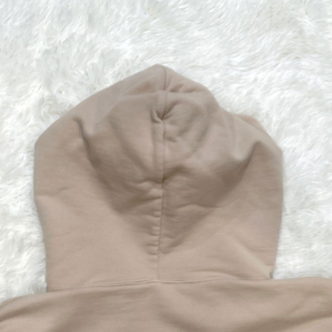 オーラリー AURALEE コットン パーカー ベージュサイズ1 オーバーサイズ