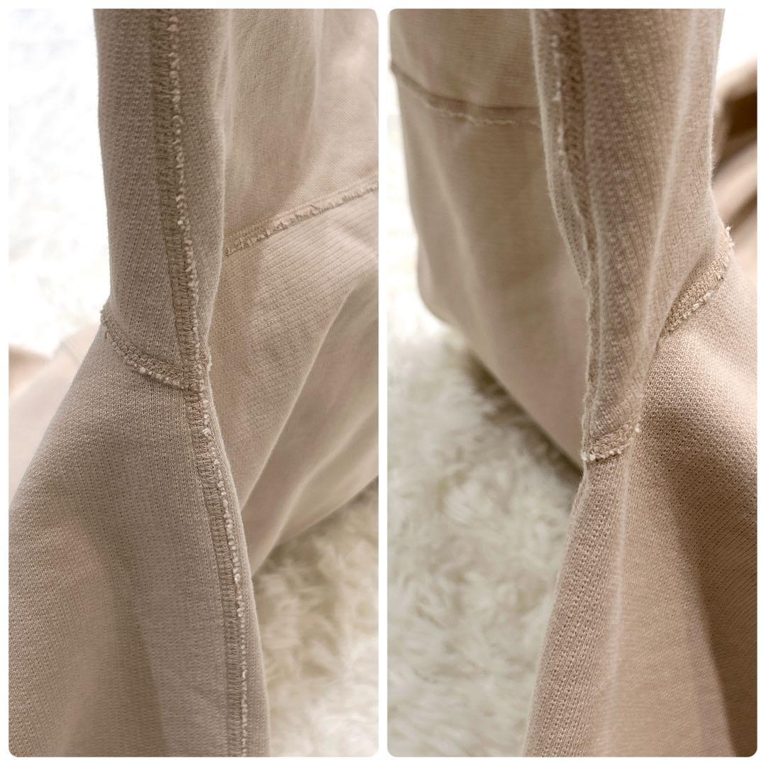 オーラリー AURALEE コットン パーカー ベージュサイズ1 オーバーサイズ