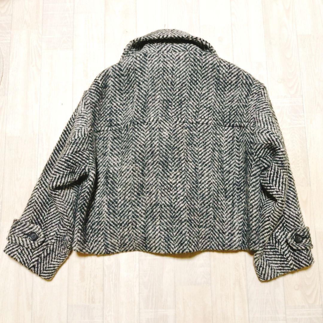 未使用級✨️　ミラオーウェン　ショート丈リバーダブルコート