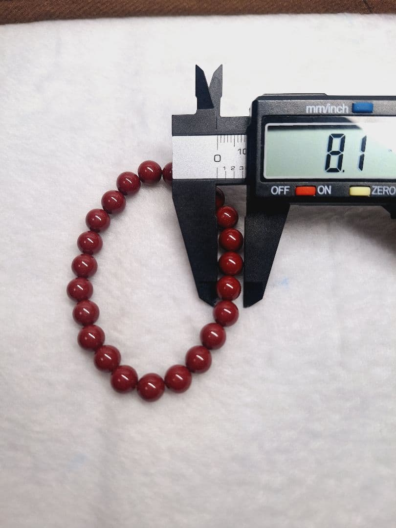 よしみ様 予約済　高品質シナバー 水晶ブレスレット