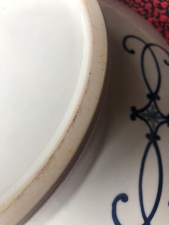 錦彩　焼き物　有田焼　灰皿