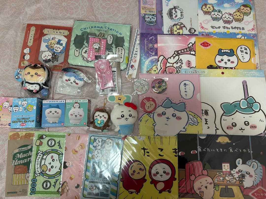 ちいかわ　招福　ハチワレ　マスコット　ぬいぐるみ　まとめ売り　サンリオ　キティ