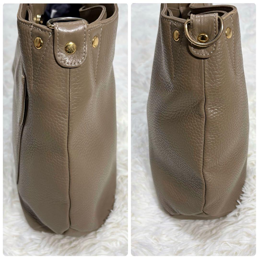 アタオ エルヴィプラス 2wayレザー バッグ A4可 ショルダーバッグ