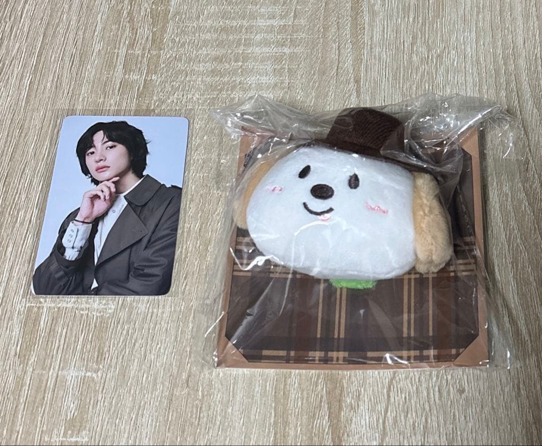 RIIZE アントン モンリョンイ ぬいぐるみバッジ（トレカ）