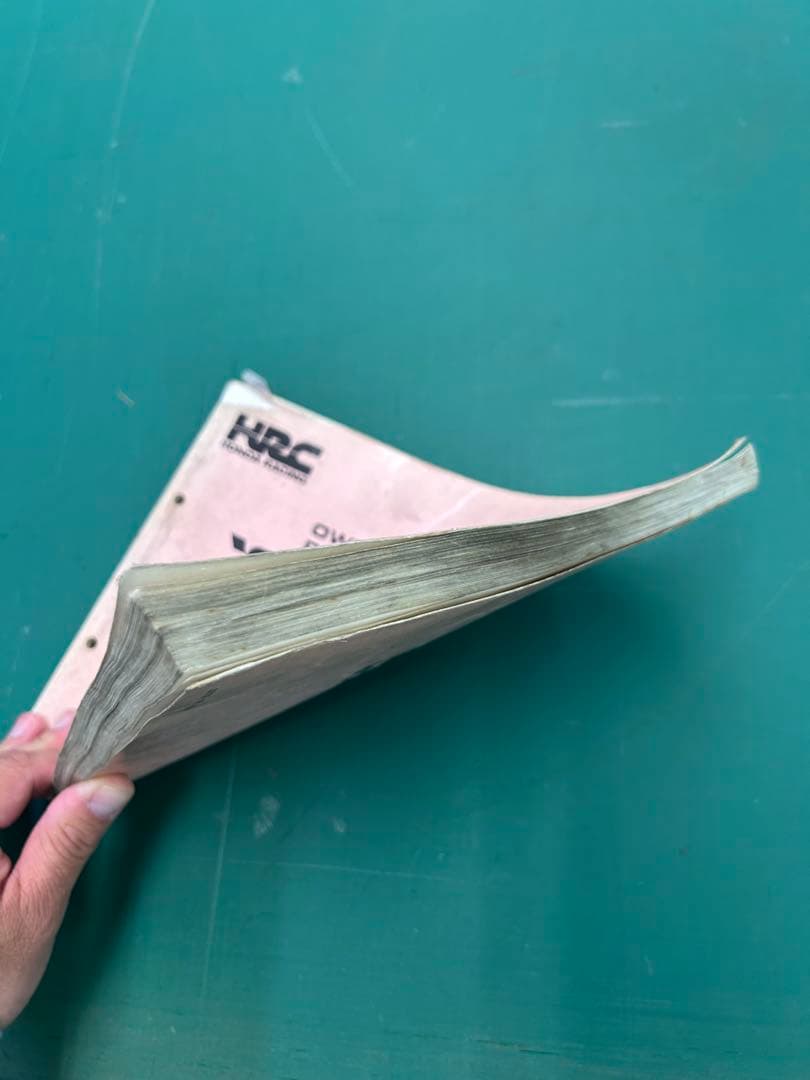 マイノリティー　TLM260R サスペンション　オーナーズマニュアル本