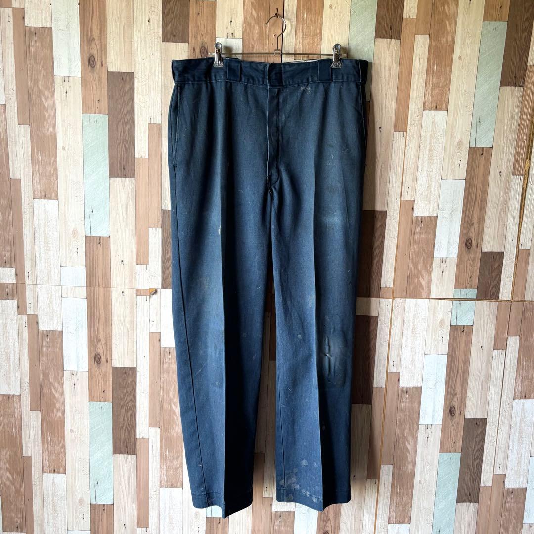 【USA製】80s Dickies 874 ワークパンツ チビタグ W36L30