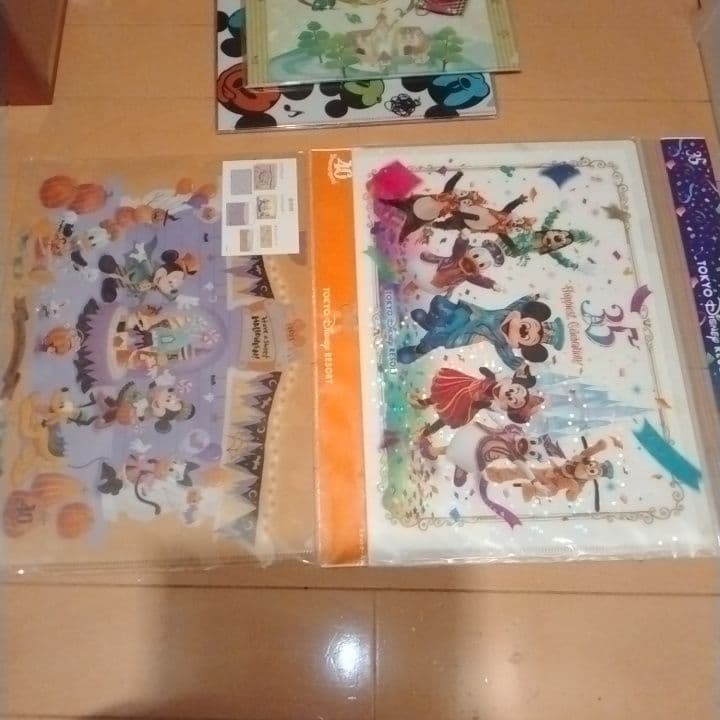 ディズニー クリアホルダー セット