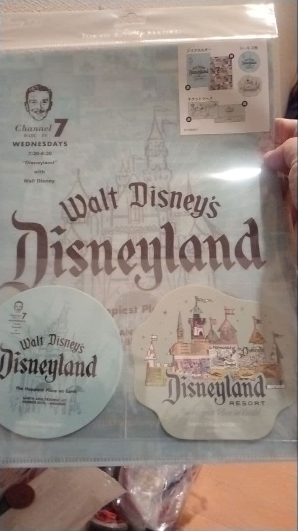 ディズニー クリアホルダー セット