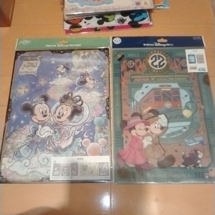 ディズニー クリアホルダー セット