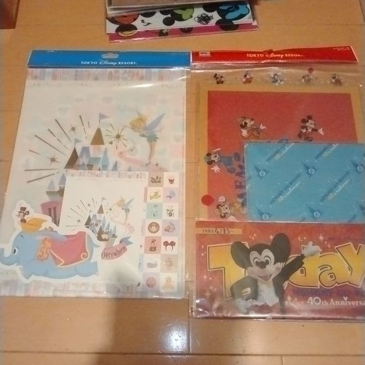 ディズニー クリアホルダー セット