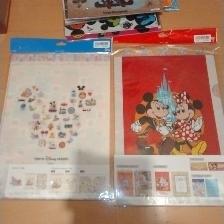 ディズニー クリアホルダー セット