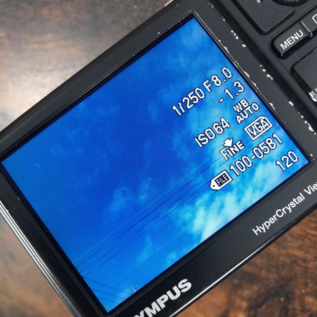 動作確認済 OLYMPUS μ-9000 ブラック