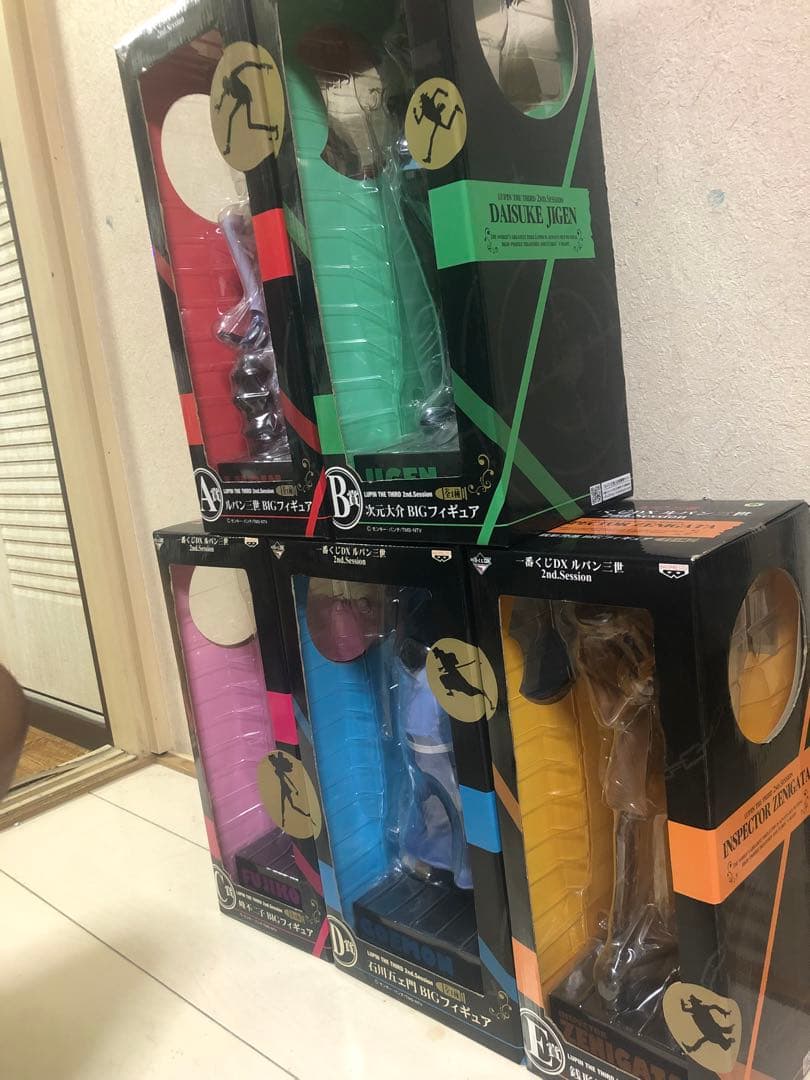 ルパン三世 BIGフィギュア5体セット 一番くじ LUPIN THE 3rd