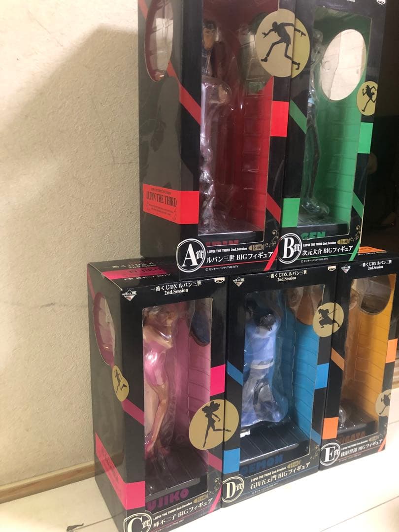 ルパン三世 BIGフィギュア5体セット 一番くじ LUPIN THE 3rd