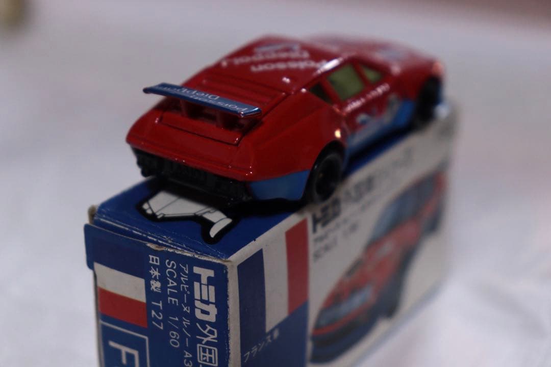 日本製　トミカ　外国車シリーズ　アルピーヌ　ルヌー　A310 レーシングF62