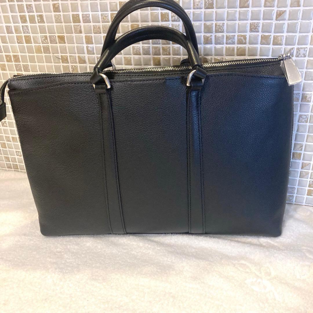 新品未使用　アニアリ　aniary シンプルブリーフケース　ビジネスバッグ　黒