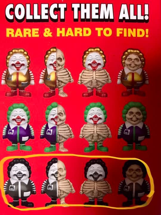 レア MC SUPERSIZED MINI Figure 2 (4体セット) A