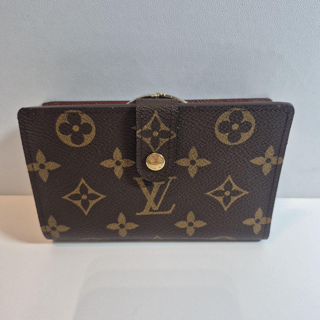 ルイヴィトン モノグラム ポルトフォイユ ヴィエノワ がま口財布