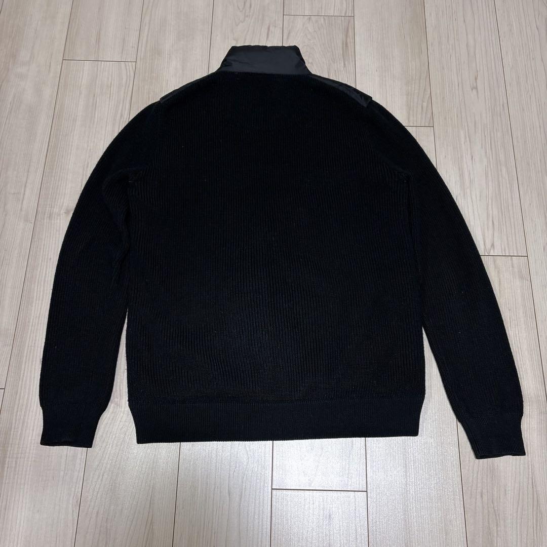 ブラックレーベルクレストブリッジ ニット切替　中綿ジャケット L