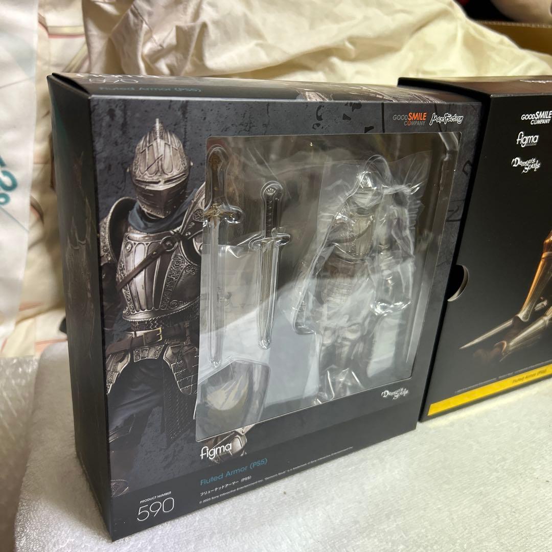 デモンズソウル　フリューテッドアーマー　figma