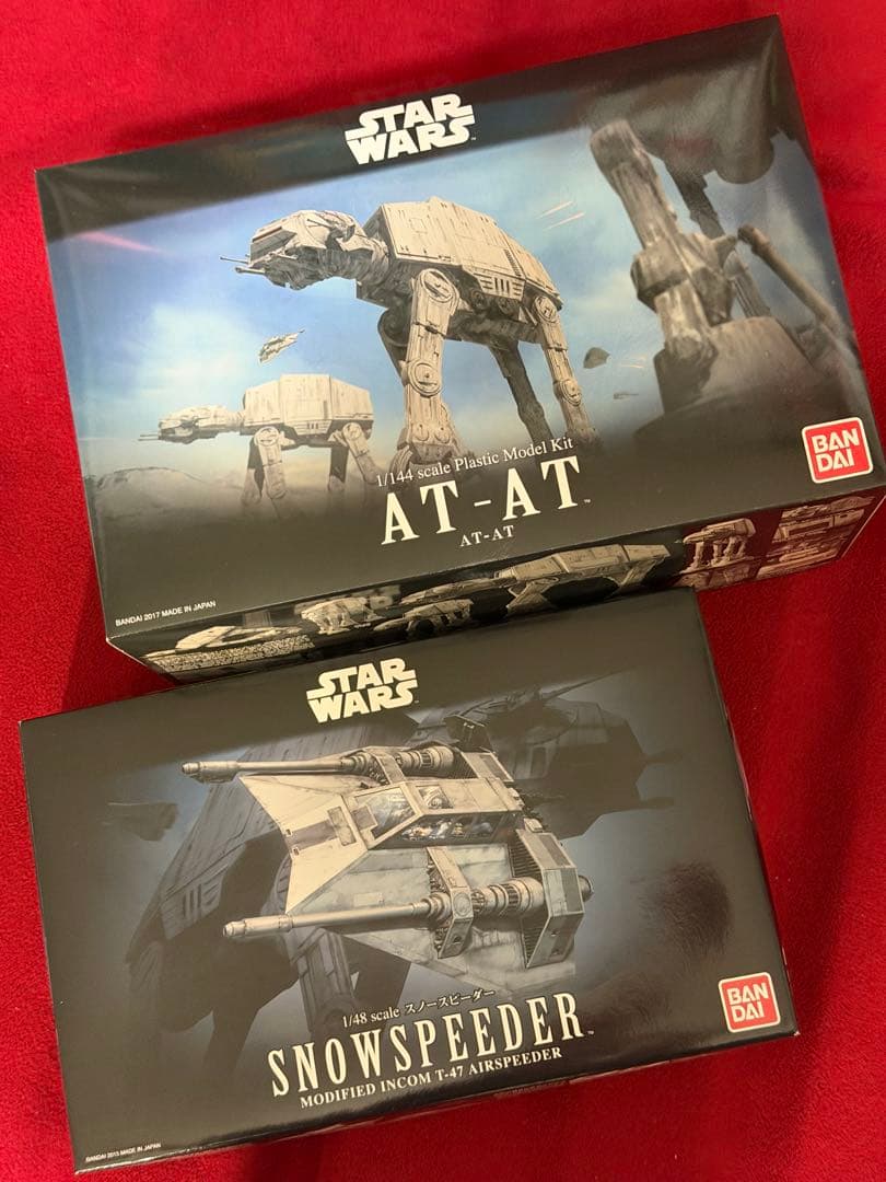 バンダイ スターウォーズ AT-AT & スノースピーダー