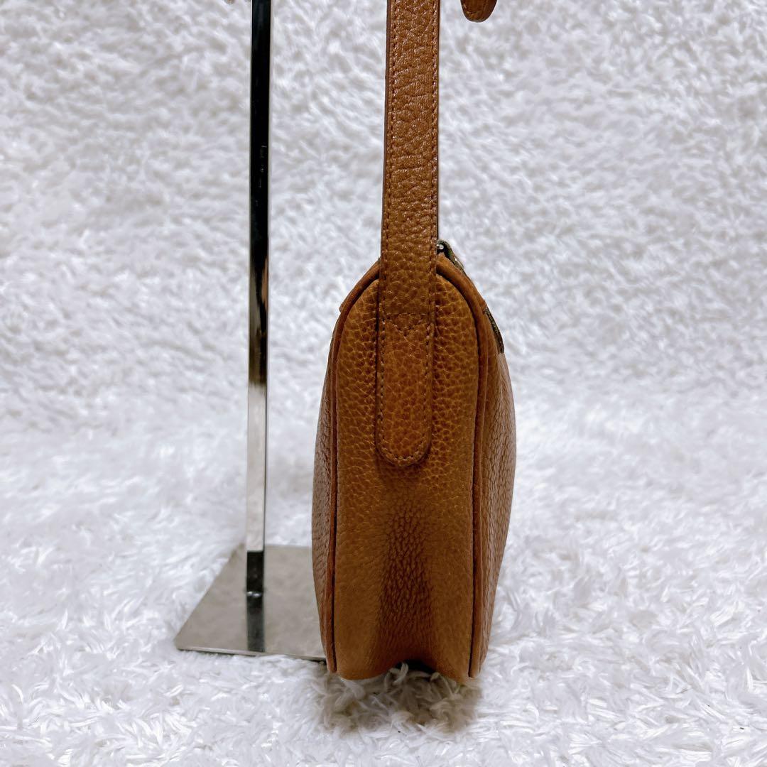 希少品✨ポロラルフローレン　ショルダーバッグ　ブラウン　ホースロゴ　ヴィンテージ