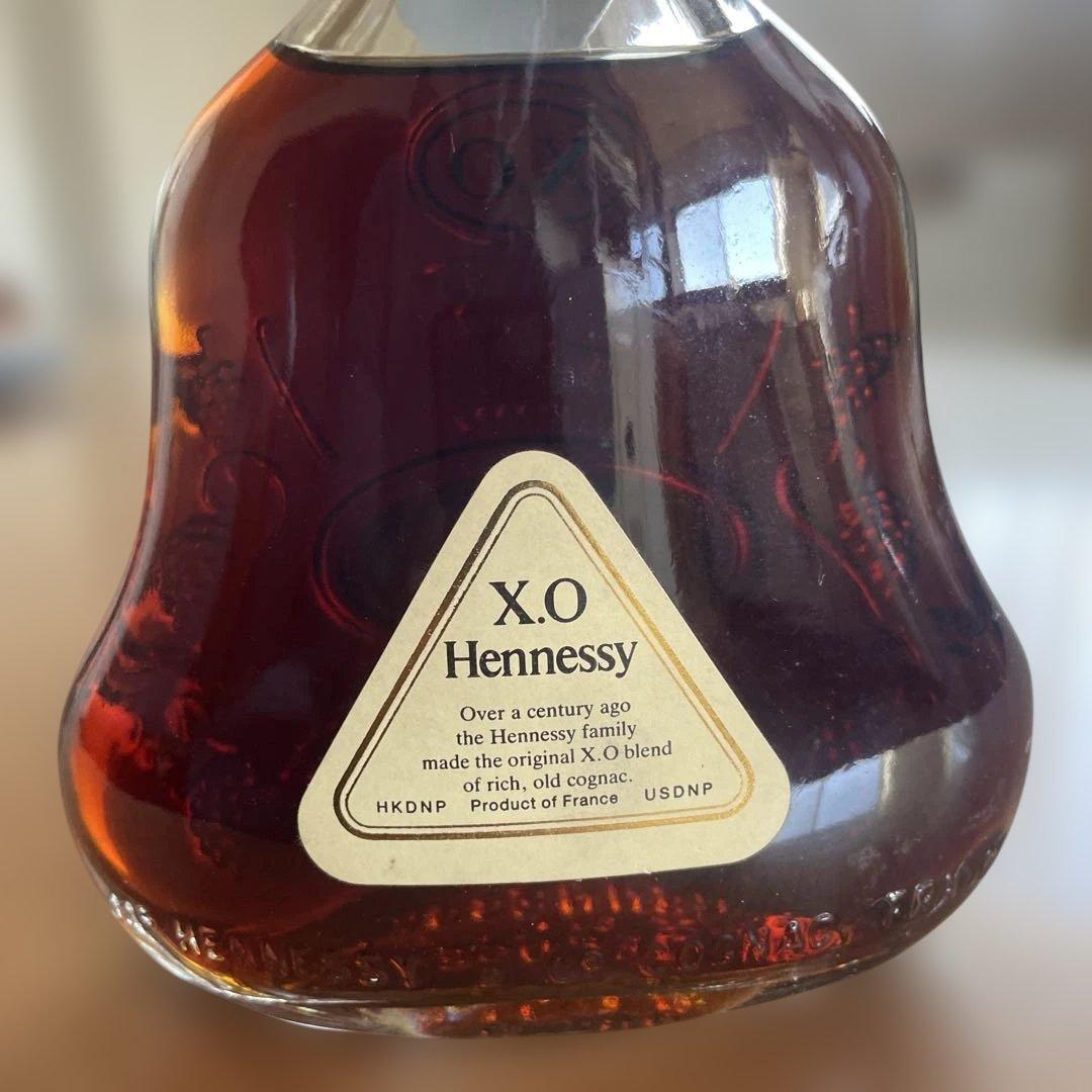 古酒（30年以上）未開封 Hennessy XO コニャック 金キャップ