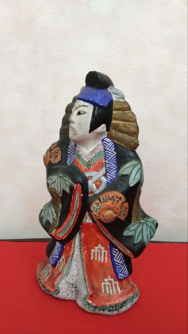 土人形　歌舞伎　明治