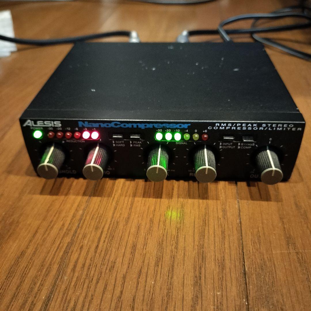 【名機】ALESIS Nano Compressor アレシス コンプレッサー